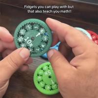 Juguetes Educativos Spinner De Matemáticas Herramientas De Aprendizaje De Aritmética Suma Resta Multiplicación División Para Niños - details 2