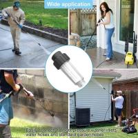 Filter de Agua para hidronavadora (8 Unidades) with 5 insertos y conector de Agua de 3/4 "para todas las hidroexcavadoras. - details 3