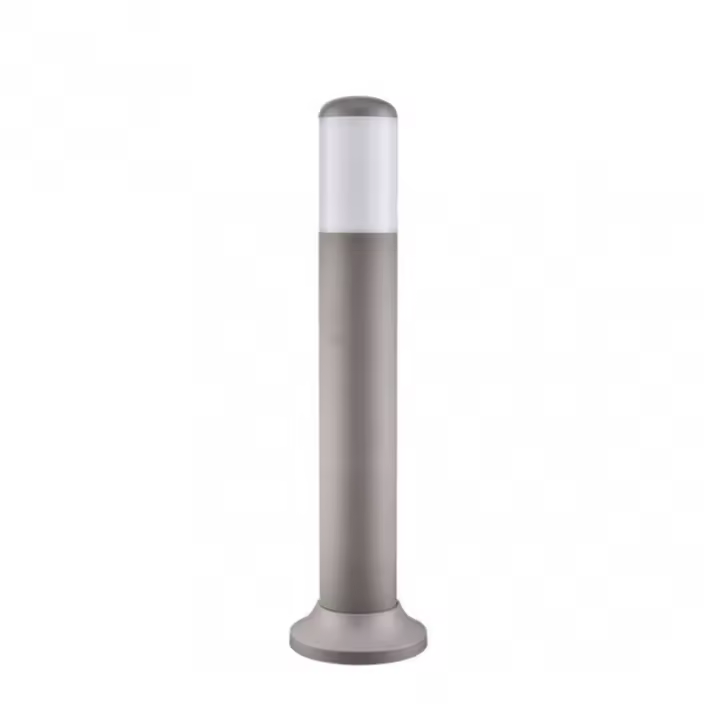 Lámpara Exterior FABRILAMP Pilar Azafrán Gris 40x9,1x9,1 Cm Policarbonato IP44 - 1