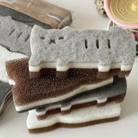 Juego De 4 Piezas De Esponja De Gato Lindo Para Cocina - Herramientas De Limpieza Y Lavado Duros Y Duraderos - details 1