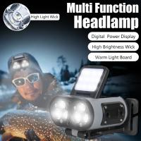 Linterna Frontal Recargable De Alta Luminosidad 6 LED Con 6 Modos Impermeable IPX4 Lámpara Frontal Brillante Para Actividades Al Aire Libre - details 16