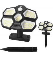 Lámpara Solar LED Exterior 124 LED Brillantes con Sensor de Movimiento - details 1