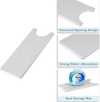 2 Gris Diatomita Grifo Absorbente Esteras Fregadero DE LA Cocina Grifo Protector de Salpicaduras Esteras de Secado - details 3