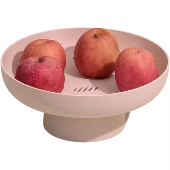 Frutero cesta de frutas para encimera de cocina, cestas de almacenamiento de cocina, organización, centro de mesa de decoración para encimera de cocina o mesas de comedor (amarillo) - 1