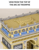Bloques De Construcción Triumphal Arch De Francia 5223 Arco Triunfal De Francia Juguetes Educativos Para Niños Y Adultos Regalos De Cumpleaños Y Navidad - details 8