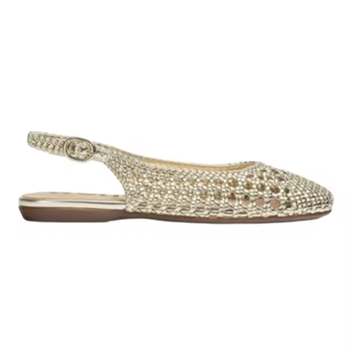 Shoes Bailarinas marca Wonders modelo Ch-1002 para mujer en color plata - 1