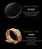 Reloj De Negocios Para Hombre Hannah Martin Movimiento Japonés De Cuarzo Acero Inoxidable Ultrafino Estilo Casual Plata Negra - details 19