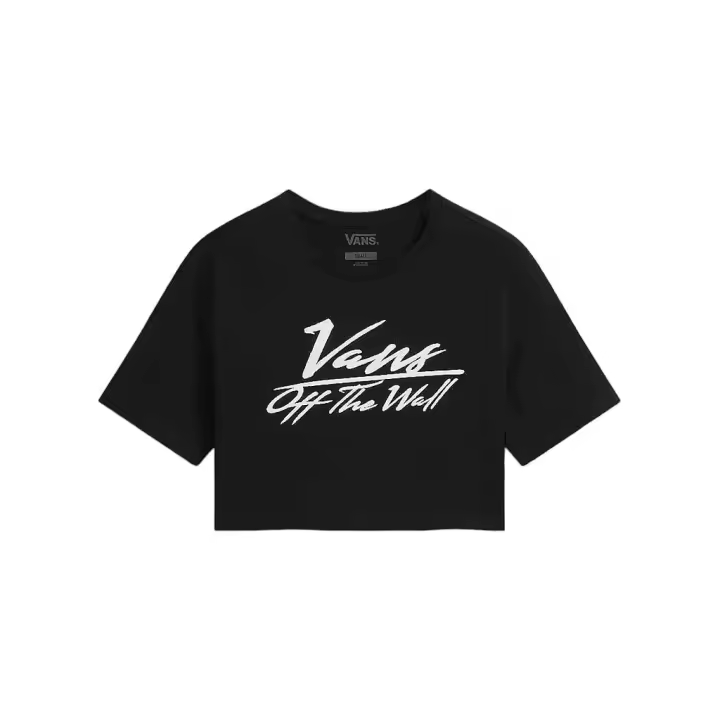 Camiseta VANS GO ANYPLACE CREW CROP II VN000GJ1BLK1 Negro - 1