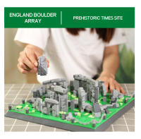 Bloques De Construcción Técnicos De Paisaje Mundial WG4224 Stonehenge Para Niños Y Adultos Juguetes Educativos Regalo Para Hombres - details 1