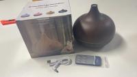 Humidificador de aceites esenciales de grano de madera con USB de 5 V, gran volumen de niebla, colorido, automático, tipo cebolla, gran volumen de niebla. - details 3