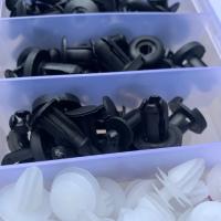 100Pcs Clips De Parachoques Plásticos Para Coche 6 Tamaños Auto Push Tipo Pino Kit De Retenci\u00f3n Con Desmontador De Fuente De Alimentaci\u00f3n Para GM - details 7