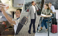 Mochila de viaje múltiple para Mujer, Bolsa de avion para Mujer, bolsas de Orden portátil Luces with Carga USB - details 1
