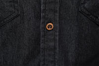 Camisa De Lino Elástico AIOPESON Para Hombre Cuello En V Manga Larga Estilo Vaquero Calidad Superior Ropa Casual De Corte Slim - details 16