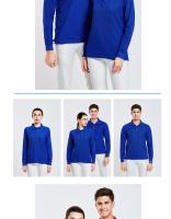 Camisa Polo De Manga Larga Para Hombre Estilo Casual Suave Y Cómoda Con Cierre En El Cuello Para Trabajo En Restaurantes Panaderías Supermercados Y Cafeterías - details 6