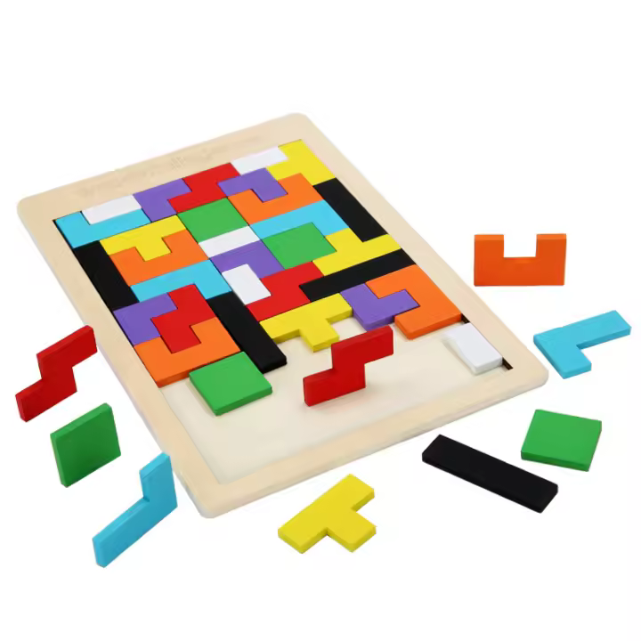 Tetris, Juego Educativo para Niños, Desarrollo de Capacidades Cognitivas, Gift Perfecto - 1