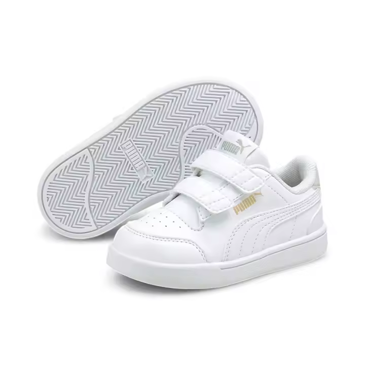 Puma Zapatillas Shuffle Velcro Blanco Unisex Bebé - 1