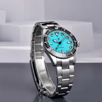 Reloj Mecánico Para Hombre RollsTimi 40mm Acero Inoxidable Resistente Al Agua Con Bisel Luminoso Y Movimiento NH35 - details 2