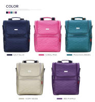 Bolso De Diaper Multifuncional Para Bebé Insular Elegante Bolsa De Camarón Para Mamá Viaje Cambio Con Carrito De Manos Para Mujer Tamaño Medio - details 36