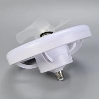 Ventilador De Techo LED 360° Con Cabeza Oscilante Blanco Silencioso Para Dormitorio Estudio Baño Control Remoto Incluido E27 Incluido - details 8