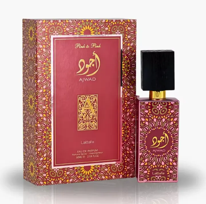 Ajwad Pink Lattafa edp 60 ml Lattafa Perfumes mujer Mujer - 1