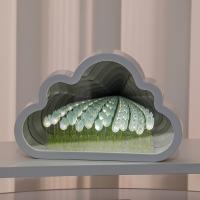 Lámpara De Ambiente Creativa Tulipán Nube Mar De Flores Luz Nocturna Transparente Regalo Para Amantes Decoración De Escritorio - details 4