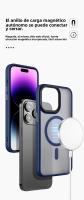 Funda De Carga Inalámbrica Magnética Magsafe Para iPhone 15 14 plus 13 12 11 pro Max Matte Antichoque Bumper Armadura Cubierta Rígida - details 5