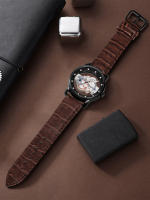 Reloj De Cuarzo TOMI Para Hombres Y Mujeres Reloj De Lujo Casual Con Diamantes Huecos Material De Correa PU Estilo Moda Y Casual - details 8