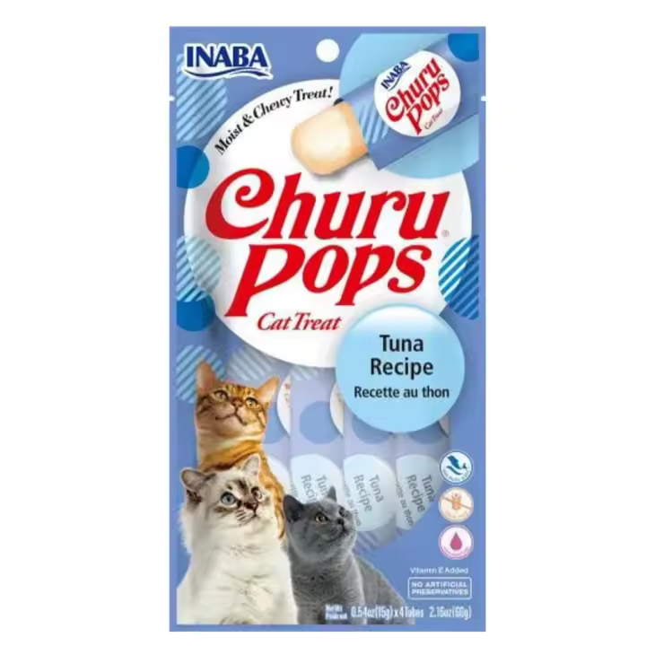 Churu Cat Pops Receta De Atún 4 X 15 Gr - 1