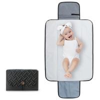 Alfombrilla De Cambio Para Bebé Recién Nacido Plegable Y Resistente Al Agua Multifuncional Portátil Matrícula De Pañales Para Niños Y Niñas De 0 a 12 Meses - details 10