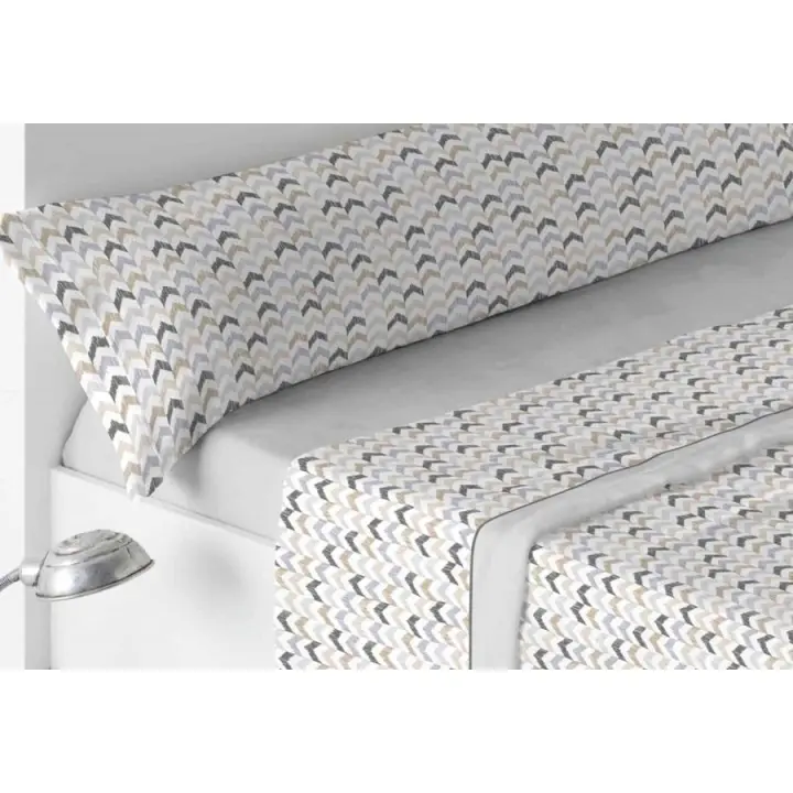 Juego sabanas Coralina Burrito Blanco Diseño 974 color Gris - 1