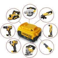 Lámpara Portátil LED Para Batería Dewalt 18V Luz De Trabajo Portátil Spotlights Cordless Exterior Camping Pesca Emergencia - details 4