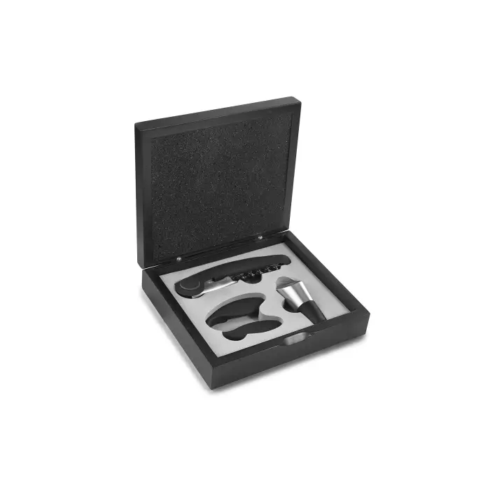 Ibili 695014 SETSACACORCHO+DESCAPSULADOR+ESCANCIADOR, Stainless Steel - 1