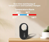 Sensor De Temperatura Y Humedad Zigbee Tuya Desmontable Inteligente Compatible Con Alexa Y Google Home Control Por Voz Para La Vida Smart Life - details 1