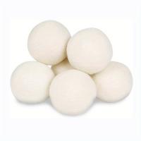 3pcs Pelotas De Secado Reutilizables De Lana Premium Para Ropa Suave Accesorios De Lavadora Antiestático Para Consolas De Lavado - details 3
