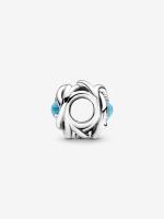 Pandora - Charm Círculo de Eternidad Azul Turquesa de - details 0