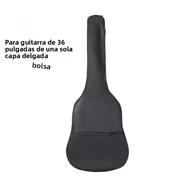 Estuche De Almacenamiento Para Guitarra De Tela De Algodón Delgado Protección Contra Polvo Con Dos Correas Sueltas Multiple Selección Orden Por Imagen - 1