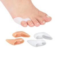 Corrector De Dedos Del Pie 2PCS Corrector De Valgus Para Dedos Mayores Y Menores Divisor De Agujero Único Separador De Dedos Adecuado Para Bigote Y Pies Grandes Material SEBS - details 0