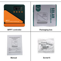 Controlador De Carga Solar EASUN MPPT Con Regulador De Batería 12V 24V Entrada PV 100VOC Ajuste De Tensión Y Corriente Máxima 60A 50A 40A 30A 20A 10A - details 14