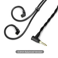 Cable De Repuesto FAAEAL Para Auriculares QDC/MMCX/2Pin 0.78mm Cable De Upgrades Para KZ ZSN pro TRN Shure SE315 Metálico - details 6
