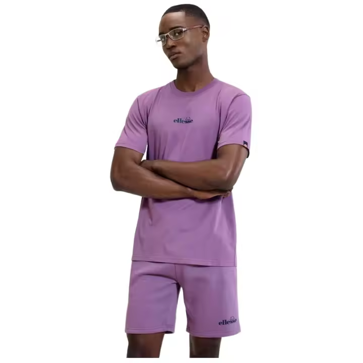 Camiseta de Manga Corta ELLESSE Ollio para hombre en color morado - 1