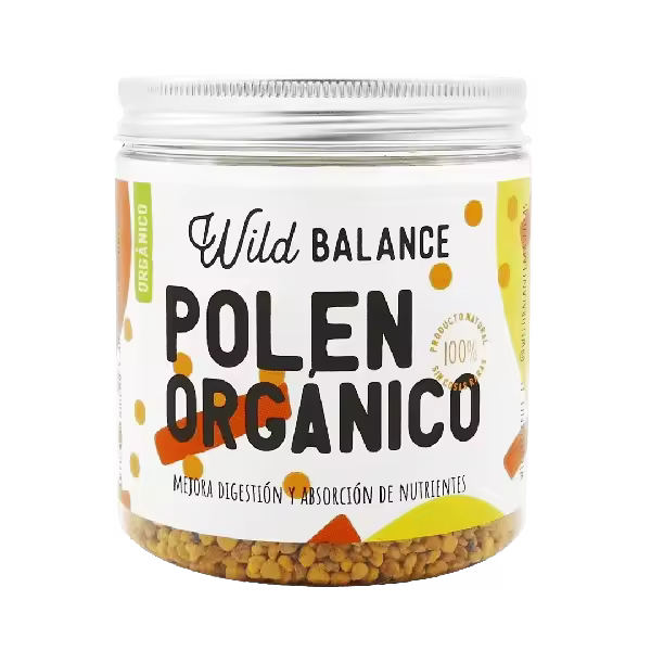 Suplemento Polen Orgánico Wild Balance 100gr para Perros y Gatos - 1