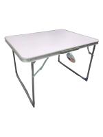 Eurojuguetes STARTELECTRIC MESA PLEGABLE DE CAMPING RESISTENTE CON ENCIMERA EFECTO MADERA GRIS 80X60X7CM - details 3