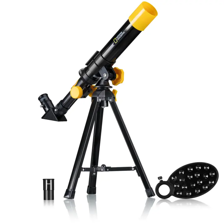 Telescopio 40/400 para niños -National Geographic- con Soporte para móvil - 1