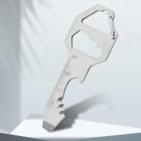 Herramienta De Sobremesa Multiuso Para Exteriores Abrebotellas Llave Destornillador EDC Accesorios De Llavero Herramienta De Sobremesa - details 7
