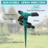 Riega Jardín Automático 360 Grados Rotativo Para Riego Agrícola Sprinkler De Agua Eficiente Y Moderno Sin Químicos Originales En China - details 6