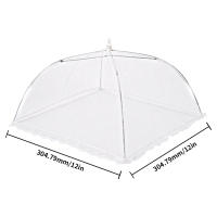 Cubiertas De Alimentos Plegables De Malla VKTECH Anti-Mosquitos Para Cocina Protección De Platos Para Picnics Herramienta Ecológica - details 9