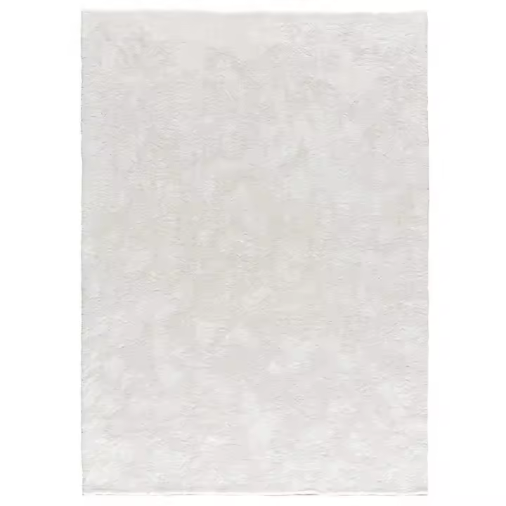 Alfombra interior shaggy liso en Piedra - ROMA LISO | 60x110, 80x150, 120Ø, 140x200, 160x230 cm - 1