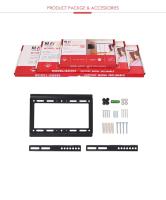 Soporte Fijo Para TV Universal Compatible Con Pantallas Plana De 14-32 Pulgadas Soporte De Pared Para LCD LED HDTV Monitor VESA 100x100 200x100 - details 11