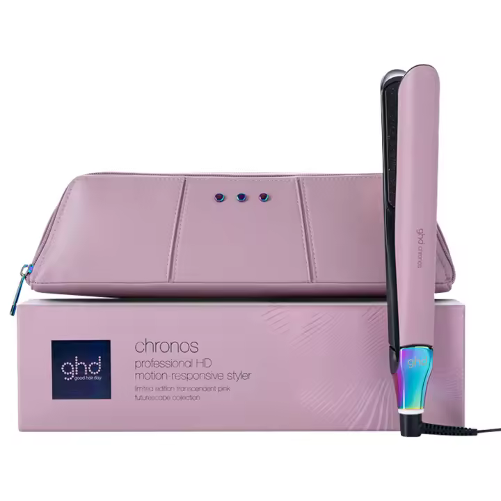 Plancha de Pelo Profesional ghd Chronos Rosa Nude Edición Limitada | Tecnología HD Motion-Responsive y Placas de 26 mm para Alisados y Ondas Perfectas - 1