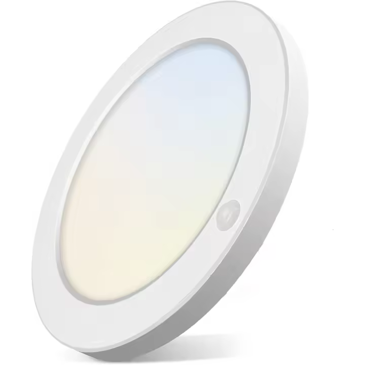 ER Luz de panel de techo LED ajustable de Tres Colores con sensor de movimiento Luz de porche de techo Redonda interior 20W - 1